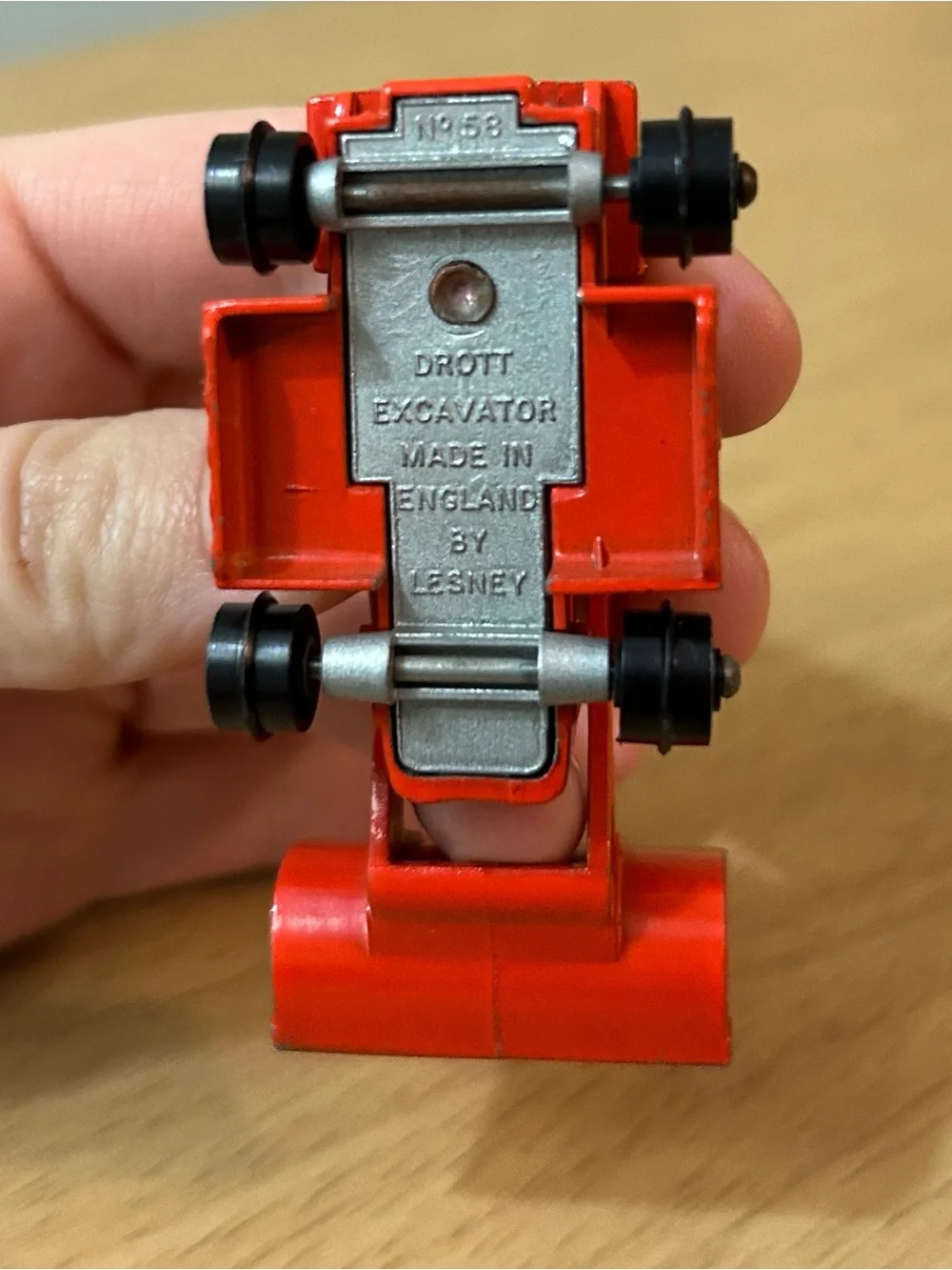 Drott Excavator Matchbox Car